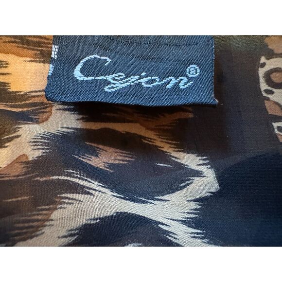 Gorgeous Cejon Leopard Print Scarf - Picture 4 of 4